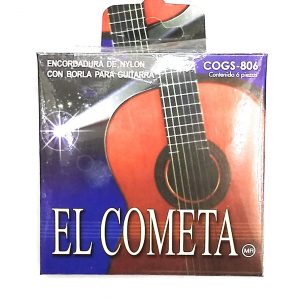 Cuerdas de naylon para guitarra acústica con borla - naylon blanco - El Cometa