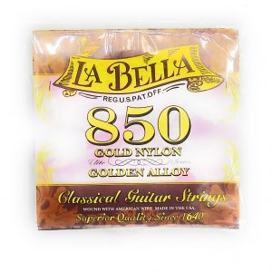 Cuerdas de naylon para guitarra acústica - gold naylon - La Bella