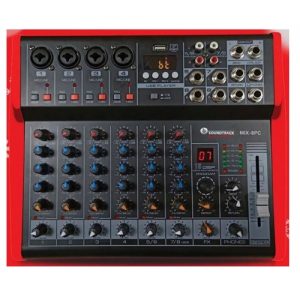 Consola/Mezcladora amplificada MIX-8PC - Soundtrack