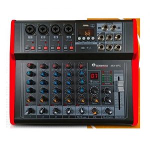 Mezcladora de 6 canales MIX-6PC - Soundtrack