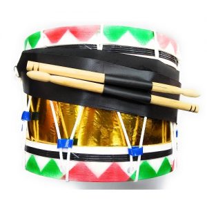 Tambor para banda de guerra preescolar 6" TBG6 - Karen Music
